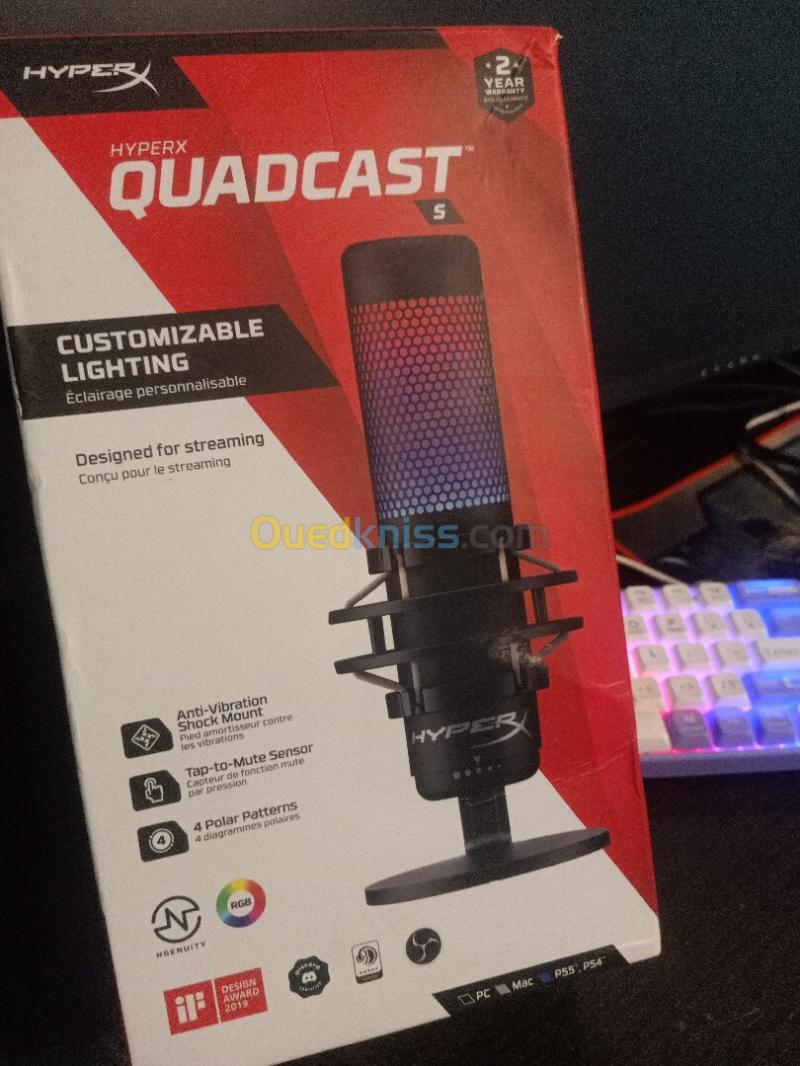 Microphone HyperX QuadCast S 5