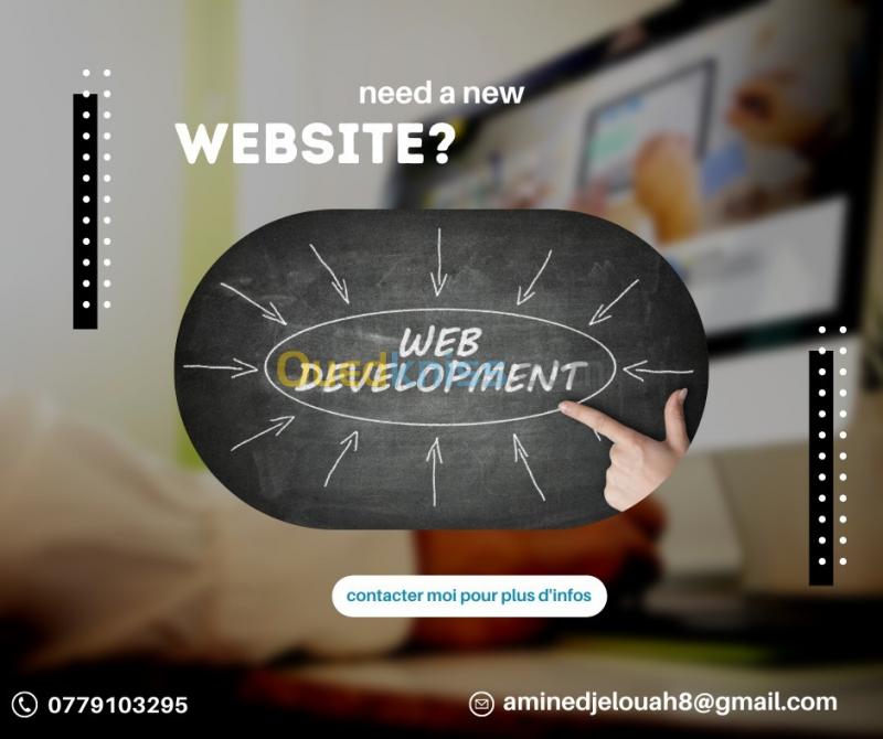  développeur web (e-commerce website-portfolio-blog...)