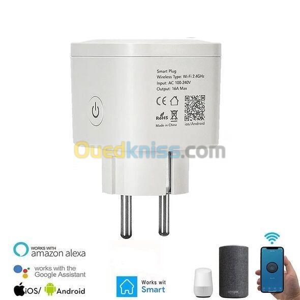  Smart Plug - Prise Intelligente Wifi 20 A- Blanc