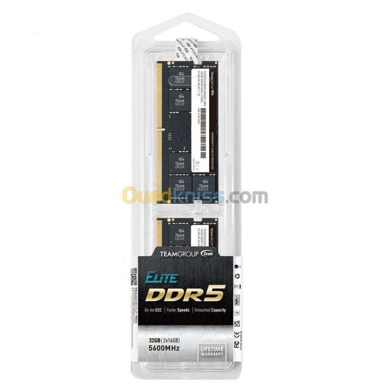 RAM DDR5 teamgroup elite 16gb ddr5 5600mhz