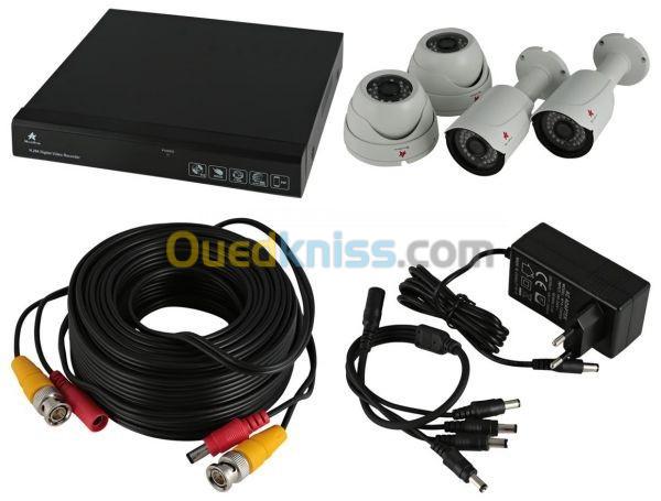  montage camera surveillance/alarms/interphone