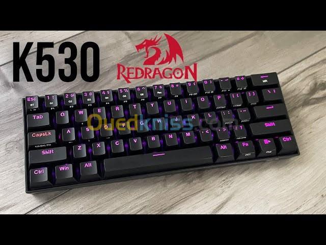  Clavier Redragon K530 Draconic RGB Wired/Wireless Dual Mode Mechanic