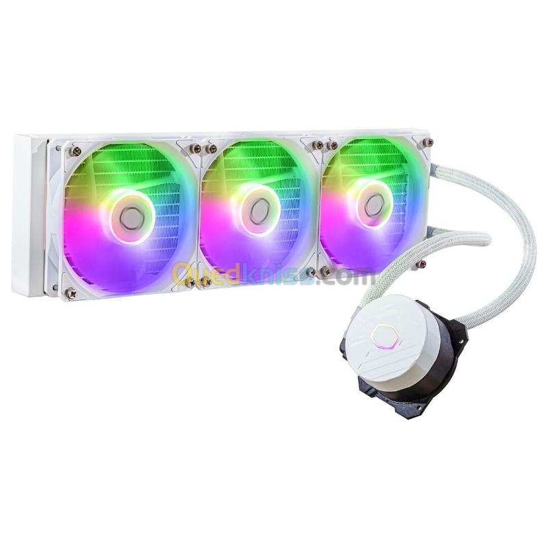 VENTILATEUR CPU WATERCOOLING COOLERMASTER MASTERLIQUIDE LITE 360L MLW-D36M-A18PZ CORE WHITE