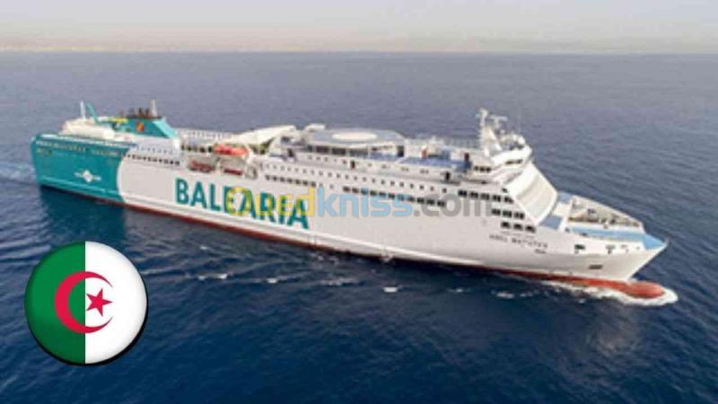  disponibilité de billets de bateaux Marseille, Valence et Alméria 