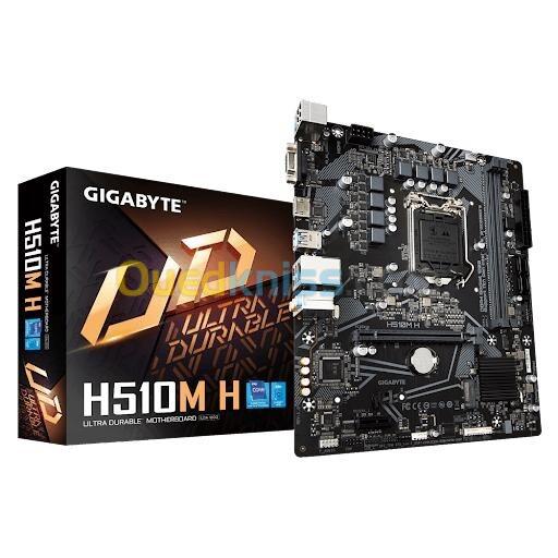 CARTE MERE H510M H GIGABYTE SOCKET LGA 1200 INTEL CORE 10TH 11TH GEN DUAL 2*DDR4 3200