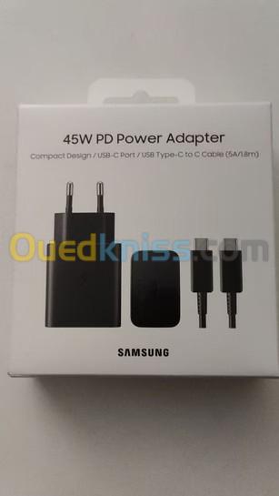  CHARGEUR SAMSUNG ORIGINAL 45W PD ADAPTER USB-C