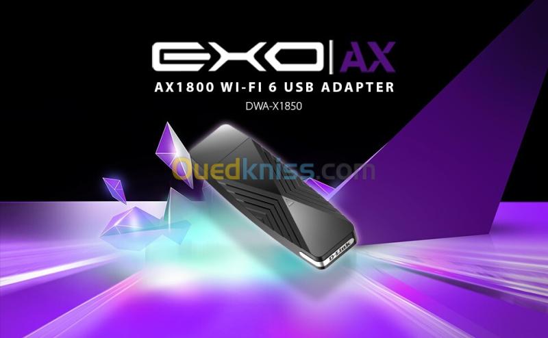 CLE WIFI D-LINK DWA-X1850 USB WIFI6 AX1800