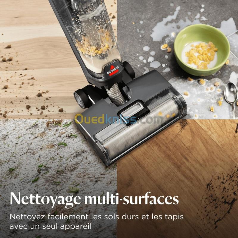 Aspirateur balai laveur sans fil Bissell CrossWave OmniForce garantie 2 ans 9