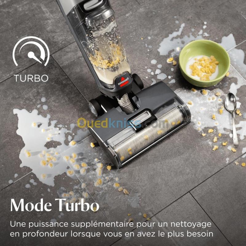 Aspirateur balai laveur sans fil Bissell CrossWave OmniForce garantie 2 ans 6