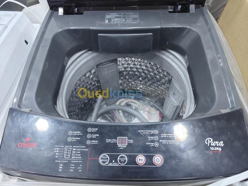 Promo Machine a laver TOP Cristor 10.5kg Grise