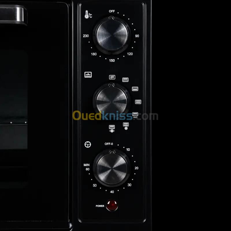 NARDI Mini Four Électrique Pose Libre Ventilé 45L Noir 5