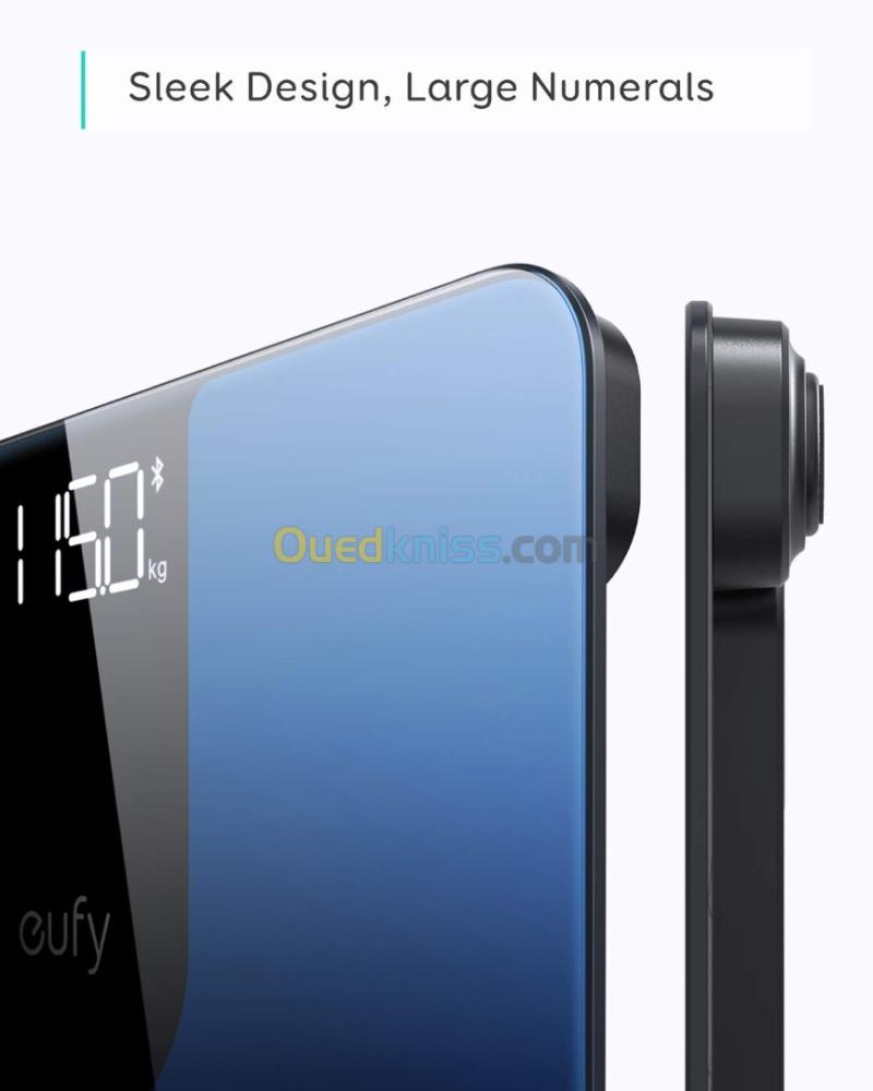 Pese Balance Personne Intelligent Anker Eufy Smart Scale P1 Black 4