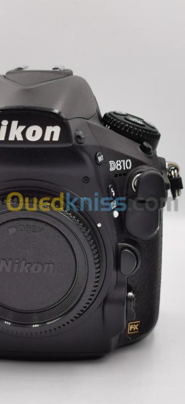  Nikon D810 (187k clic) état neuf