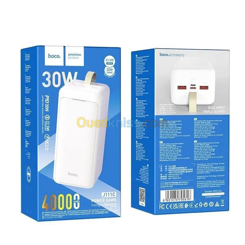 Power Bank Hoco J111C Smart charge PD30W 40 000 mAh 4