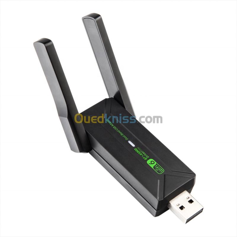 Cle WIFI 6 USB3.0 AX900 avec BT5.3, 2.4+5G, dual band, pour PC portable, sans driver 6