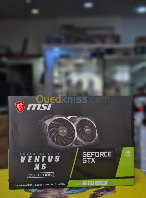  MSI GeForce GTX 1660 SUPER VENTUS XS OC 6 GO GDDR6