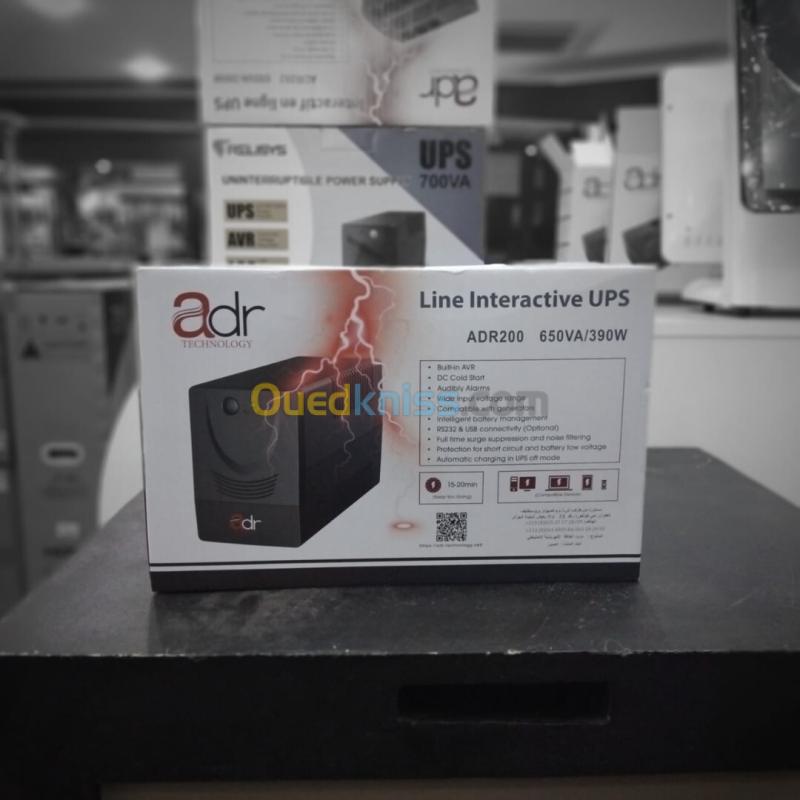 Onduleur ADR200  650 VA / 390 W