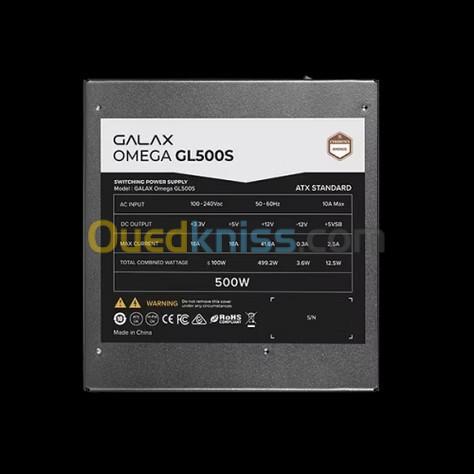 ALIMENTATION GALAX OMEGA GL500S 500W 80 PLUS BRONZE 3