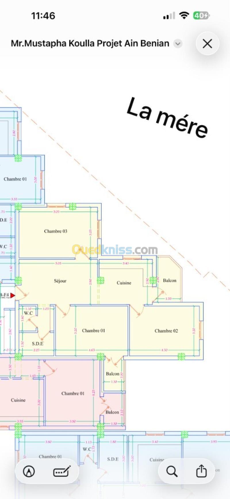 Vente Appartement F4 Alger Ain benian