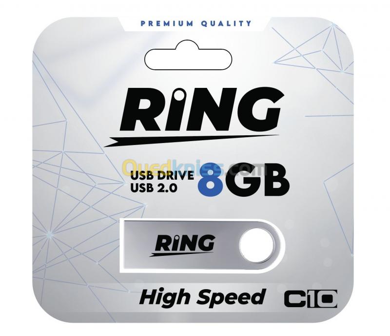  FLASH DISK USB 2.0 RING 2/4/8/16/32/64 GB - VENTRE EN GROS