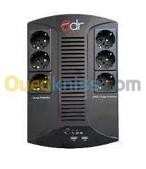 Onduleur ADR 202 650VA/390W Avec 6 Prises