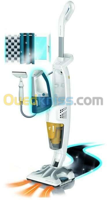 Aspirateur à vapeurET lave vitre 3EN1 ROWENTA CLEAN & STEAM MULTI RY8561-1700w 6