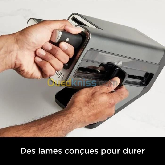 Bloc couteaux NINJA K32006EU Noir - 6 couteaux - acier inoxydable -  Affûteur intégrés 2