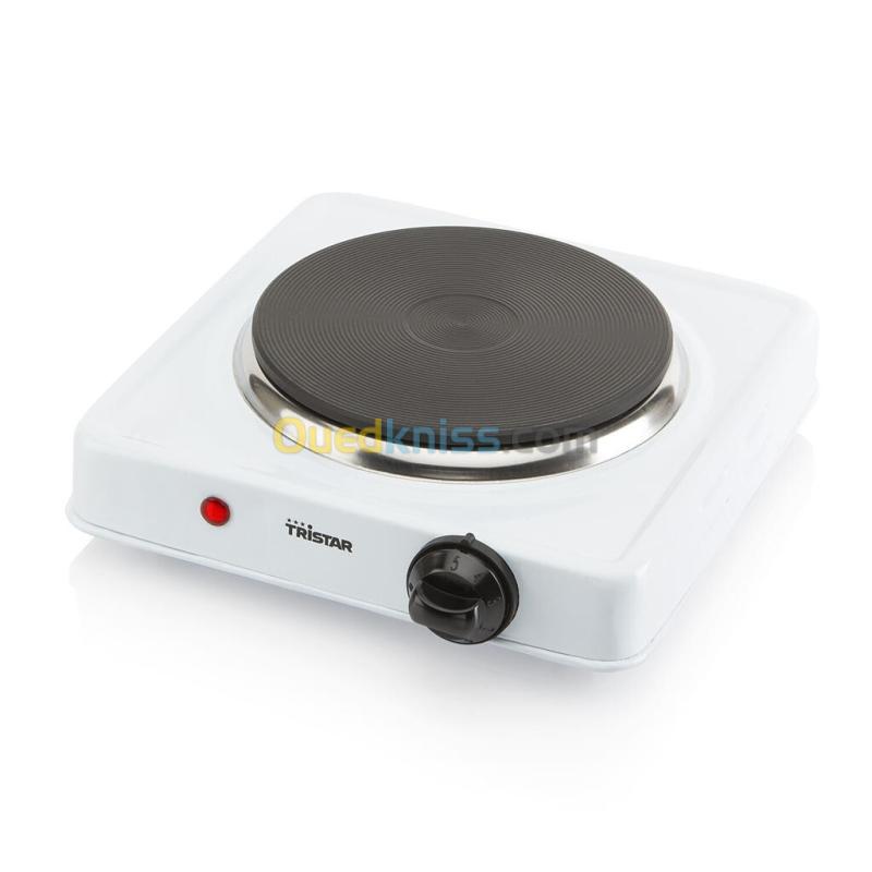 Tristar KP-6185 Plaque de cuisson-1000W-Diamètre 15 cm - BLANCHE 2