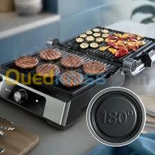 Grille-viande / panineuse Philips 5000 series HD6301 - Ouverture 180 dégrées -électrique - noir -2200W