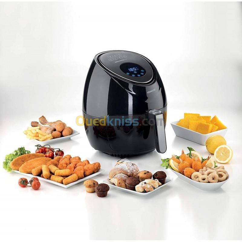Friteuse à air numérique Kenwood KHealthyFry, 1,7 kg, 1500 W, noir/blanche,  HFP30 5