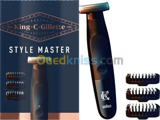  Tondeuse à Barbe Style BRAUN Master King C. Gillette 3 COMB + 1 LAME DE RECHANGE