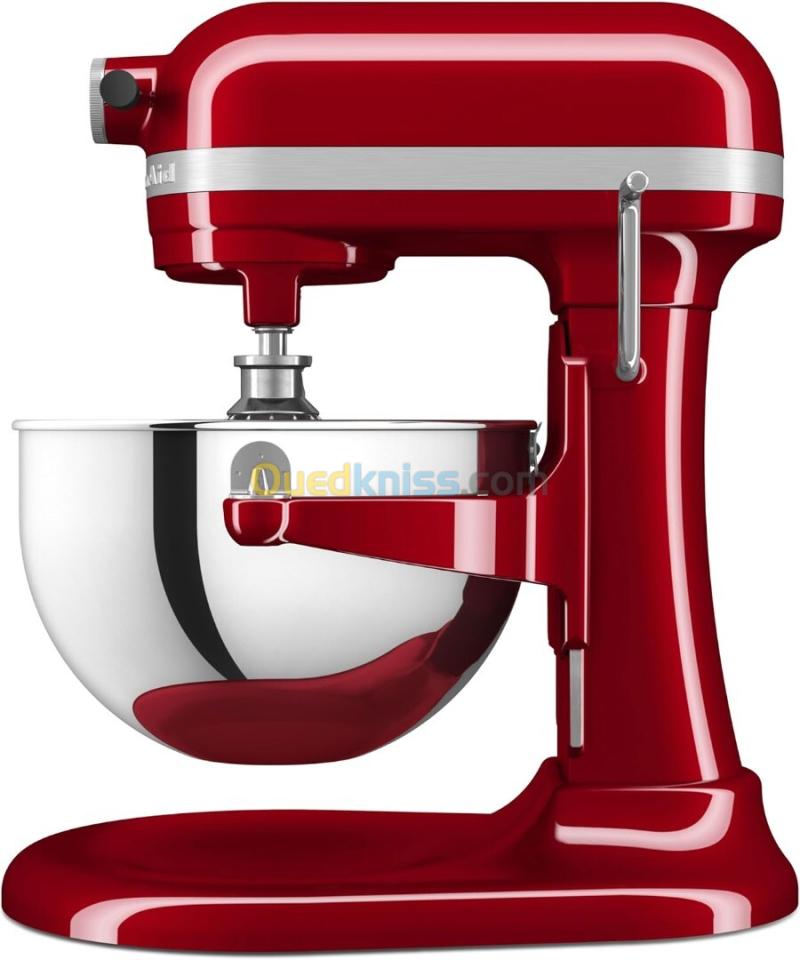 pétrin KitchenAid HEAVY DUTY - ROBOT PÂTISSIER À BOL RELEVABLE-325w 5,2L - ROUGE EMPIRE 5KSM55SXXEER 4