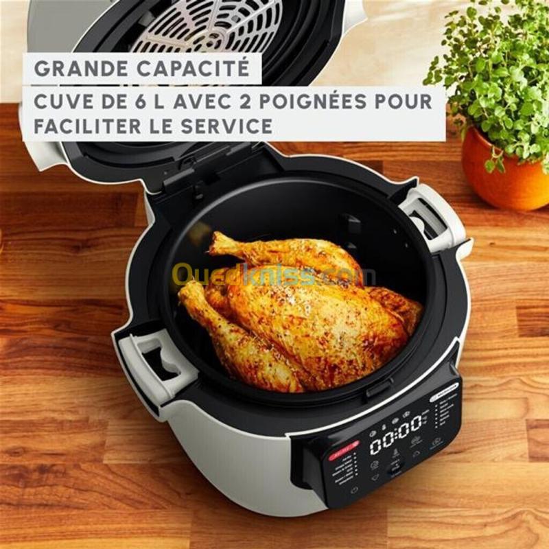 Multicuiseur et Airfryer Multicook & Fry MZ7301F0 MOULINEX - 6 L - cuisson sur 2 niveaux  12 programmes- 4