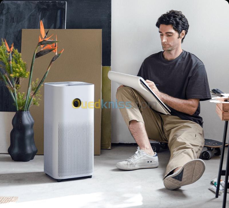 Purificateur d'air Xiaomi Mi Smart Air Purifier 4 EU- 30w-48 m carres - Filtre HEPA 3