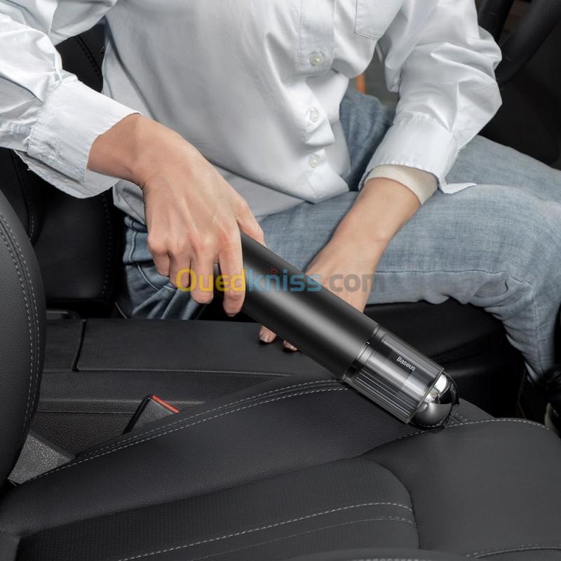  Aspirateur à main Portable Baseus CRXCQA3 - Noir/Blanc Pour voitures, canapés, fauteuils 