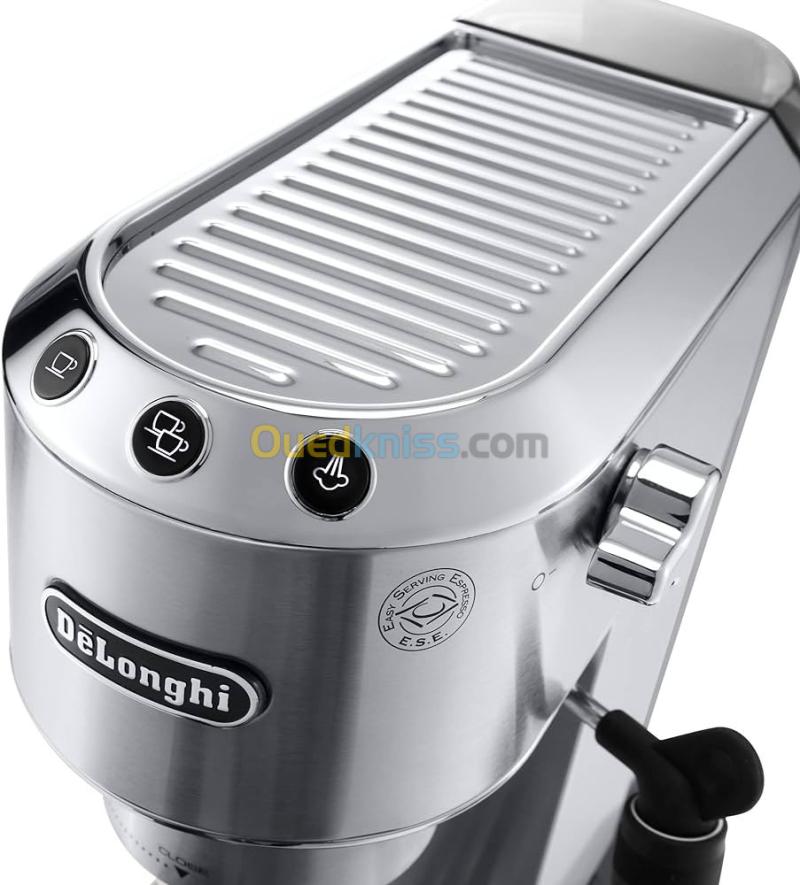 Machine a café delonghi cafetière 15 bars Dedica STYLE ESPRESSO CHROMÉ EC685.M 2