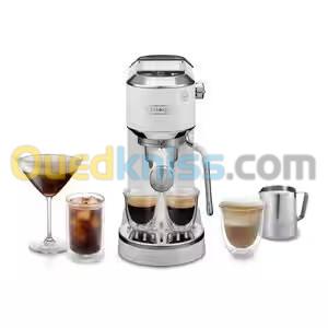 Machine à café Dedica Duo  Cold Brew - BLANC - EC890-15 bars - buse vapeur - affichage LED tactile 2