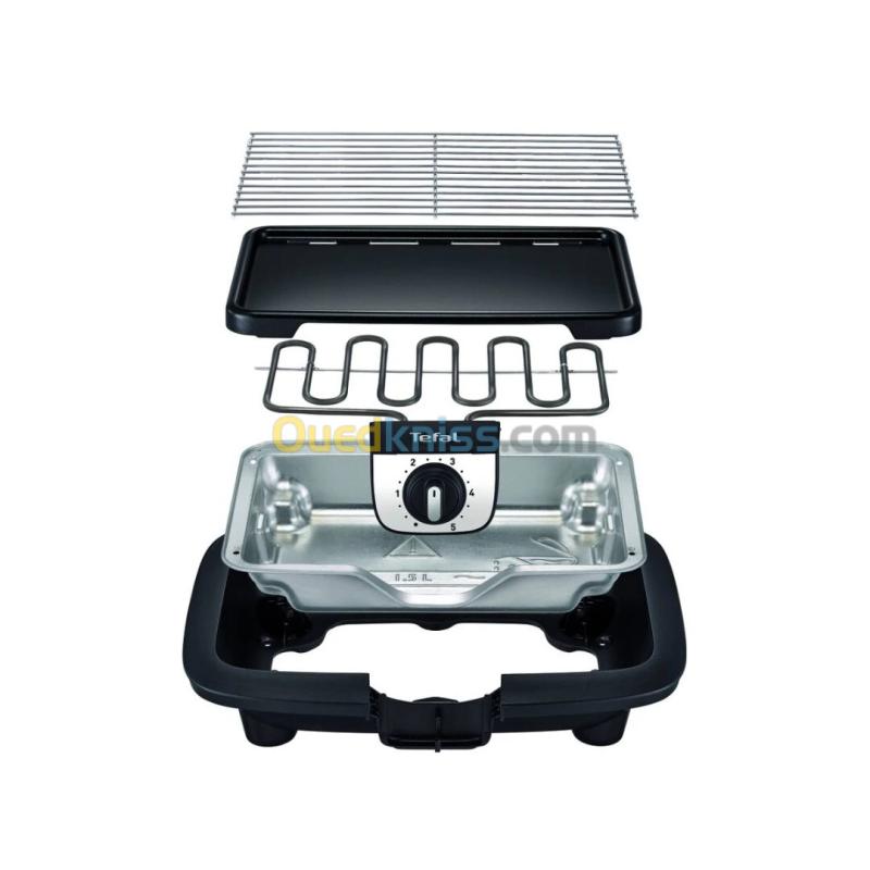 Tefal Barbecue BG930812 EASYGRILL 2 EN 1 TABLE AVEC PLAQUE PLANCHA 2100 W 7