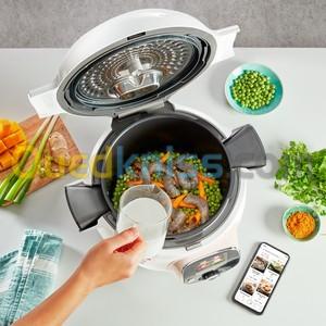 MULTICUISEUR MOULINEX COOKEO INTELLIGENT 6L 1600W BLANC/ARGENT CE86DA10 3
