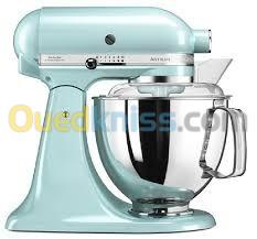 KitchenAid Robot Petrin ARTISAN bleu glace 4,8L - 5KSM175PSEIC - Double bols - 300W 5