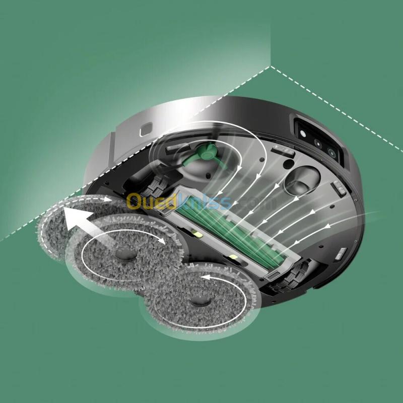 Irobot Aspirateur robot laveur ROOMBA PLUS 405 Noir - 7 000 Pa - Autonomie : 1.45 h - Autowash Dock 8