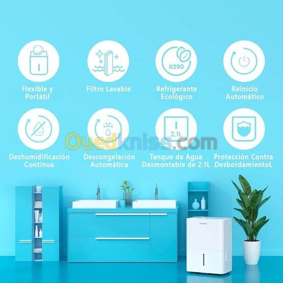 Déshumidificateur Midea COMFEE Mddn-10den7 - 10 litres plastique 340 watts 45 db automatique blanc 2