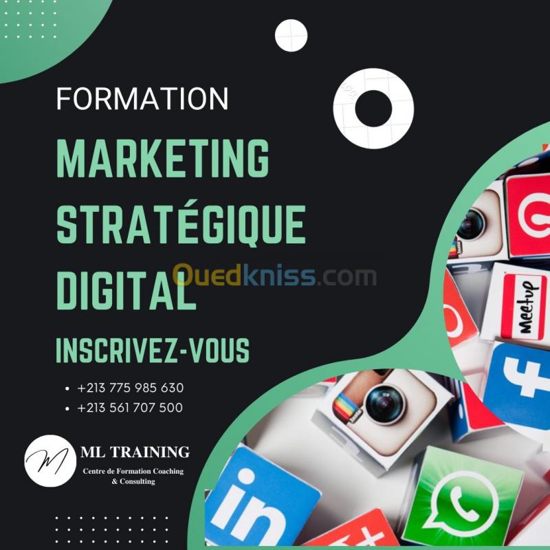  Formation Marketing Stratégique et Marketing Digital 2 en 1
