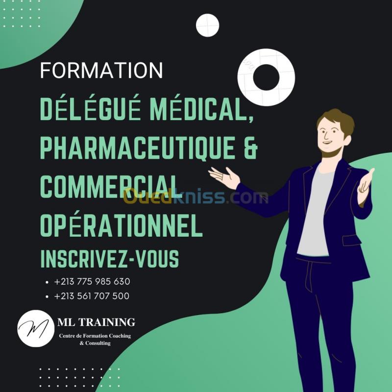  Délégué Médical, Pharmaceutique, Commercial et téléopérateur Pharmaceutique 4 en 1
