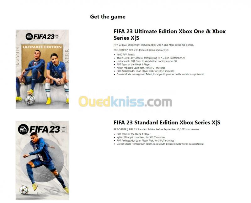  FIFA 23 PSN XBSX Digital code 