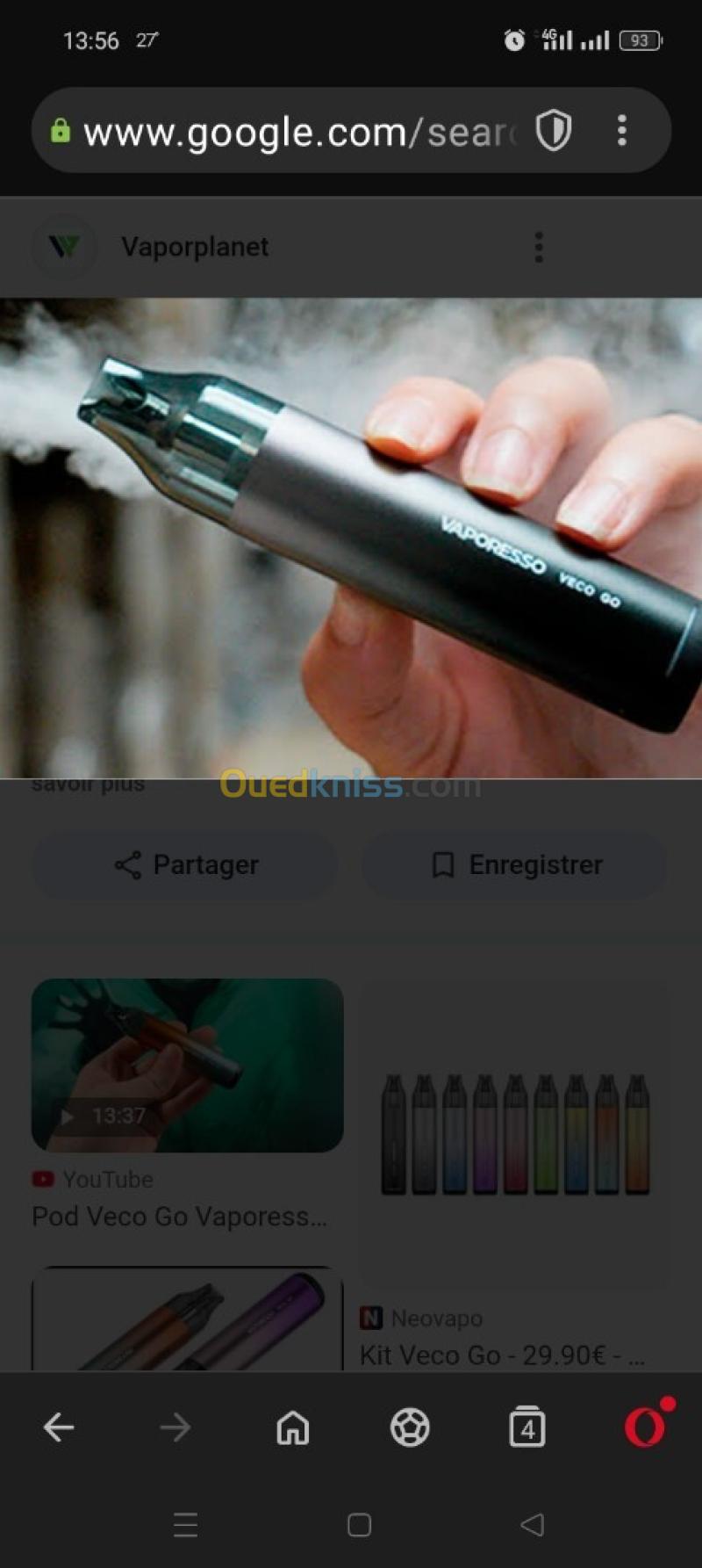 Cigarette électronique vaporesso Veco GO  8