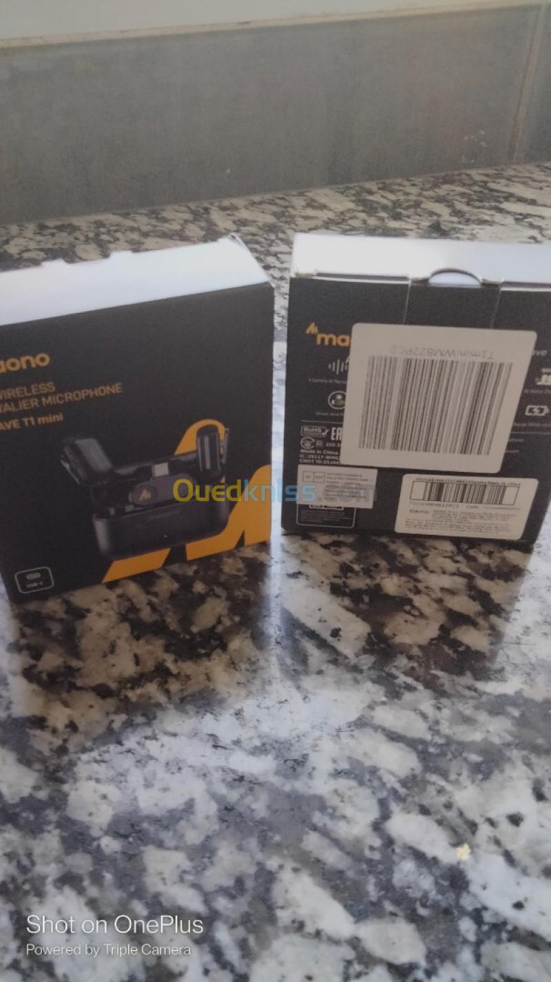 Microphone Lavalier Sans Fil MAONO Wave T1 Mini 7