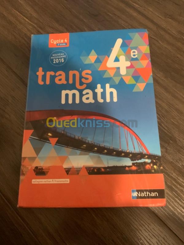  Livre trans maths 4em