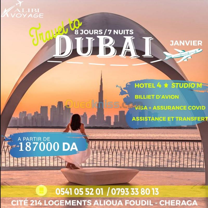  Voyage organisé Dubai Janvier