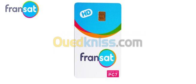  Carte FRANSAT HD PC7 Officielle Durée 04 ans